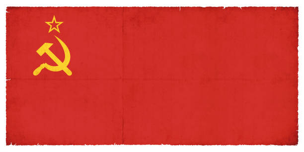 istock Grunge flag of the Soviet Union 917191414