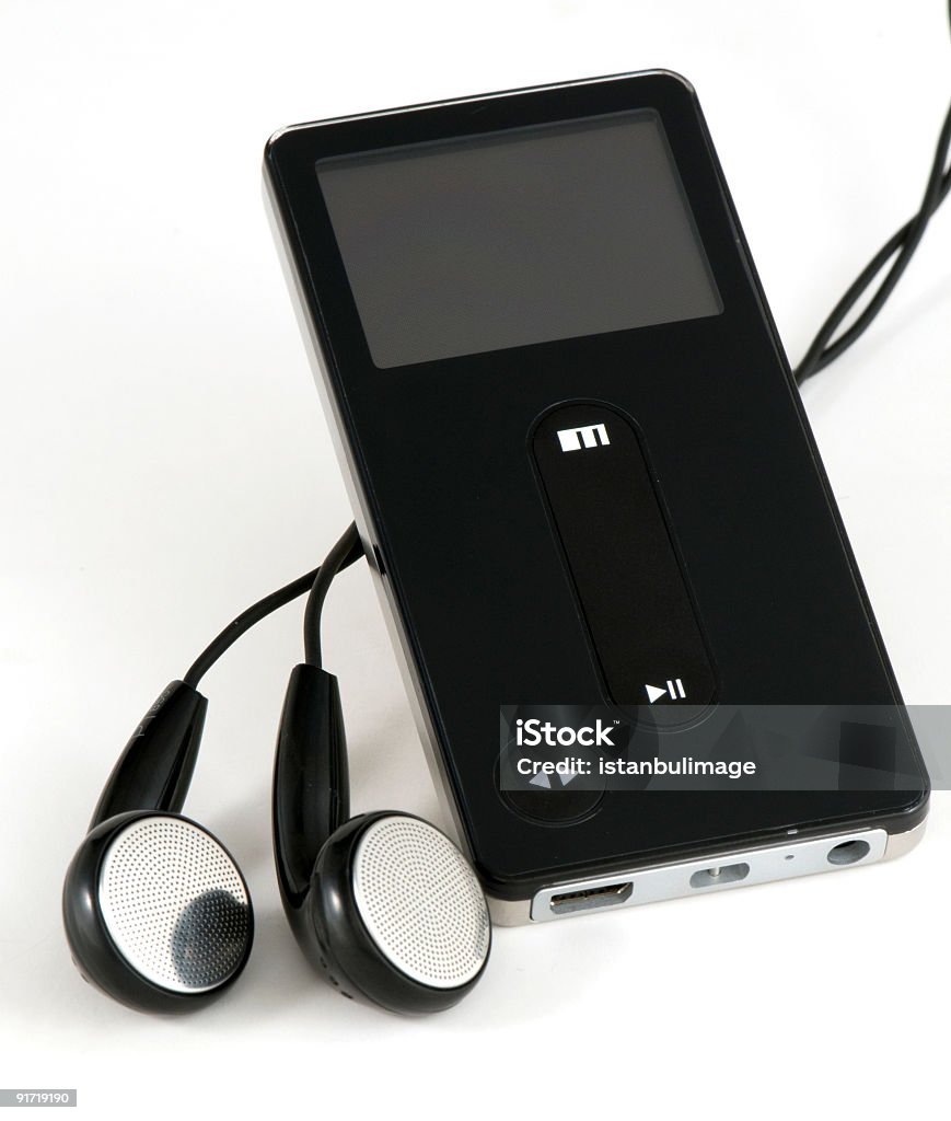 Leitor de mp3 - Royalty-free Leitor de MP3 Foto de stock