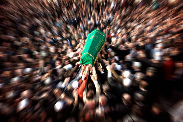 Death ceremony  salah islamic prayer photos stock pictures, royalty-free photos & images