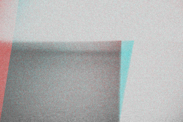 istock Abstract photocopy texture background, Color double exposure, Glitch 917195224