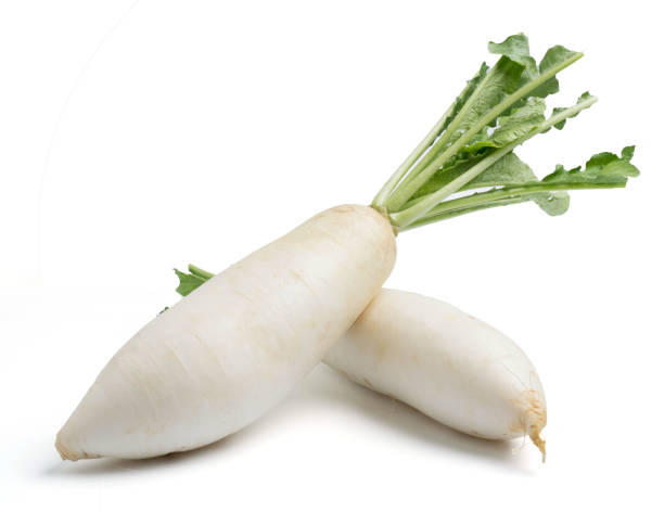 istock daikon radishes isolated on white background 917196086