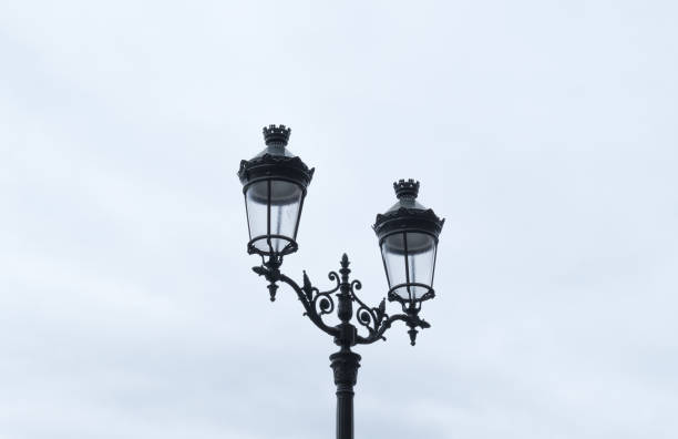 istock street lamp, nostalgic, retro style 917202796