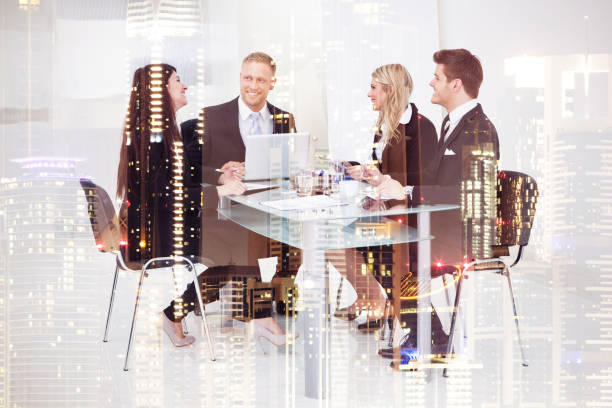 istock Businesspeople Working At Desk 917202980