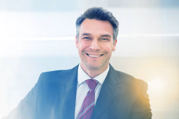istock Smiling Mature Businessman 917203026