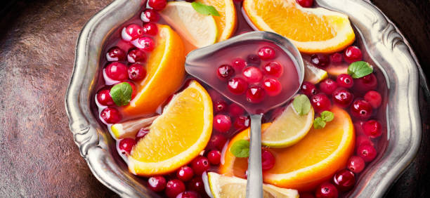istock Cocktail with fruits and berries 917203330