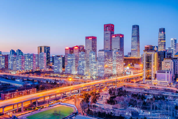 istock Panorama of beijing city 917206068
