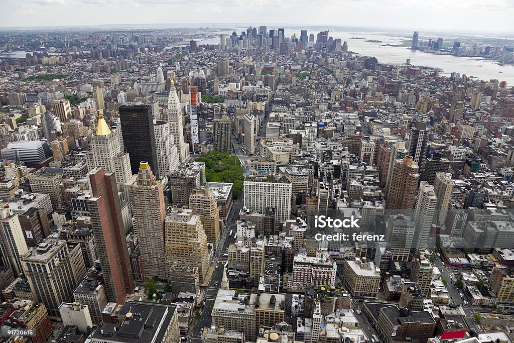 Vista di Manhattan sud - Foto stock royalty-free di Affari