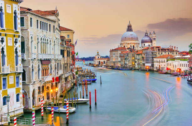 istock Grand Canal in Venice at dusk 917206930
