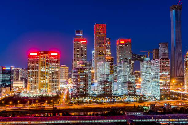 istock Panorama of beijing city 917210120