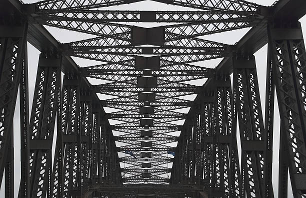 sydney harbour bridge - girder sydney harbor bridge rivet metal zdjęcia i obrazy z banku zdjęć