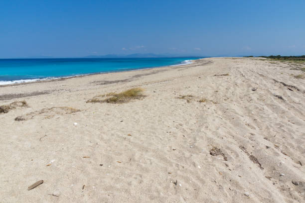 istock Girapetra Beach with blue waters, Lefkada, Ionian Islands, Greece 917214178