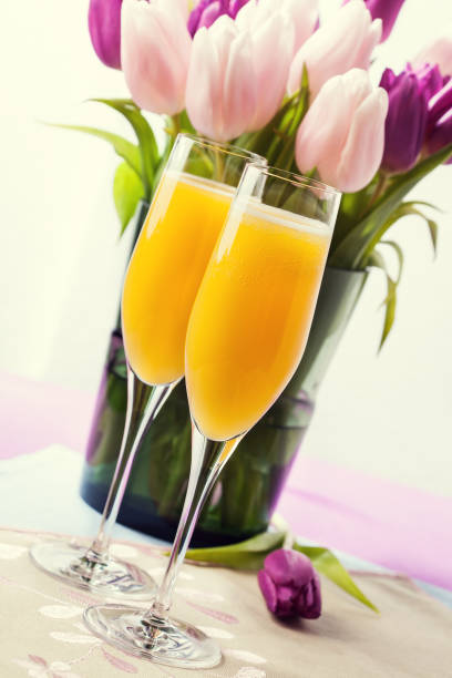 istock Two glasses of mimosa cocktail 917214274