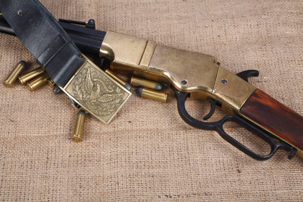 istock Civil War period repeating rifle 917214390