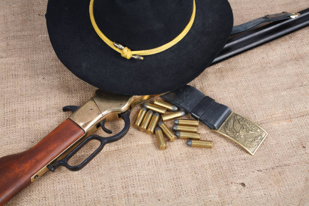 istock Civil War period repeating rifle 917214460