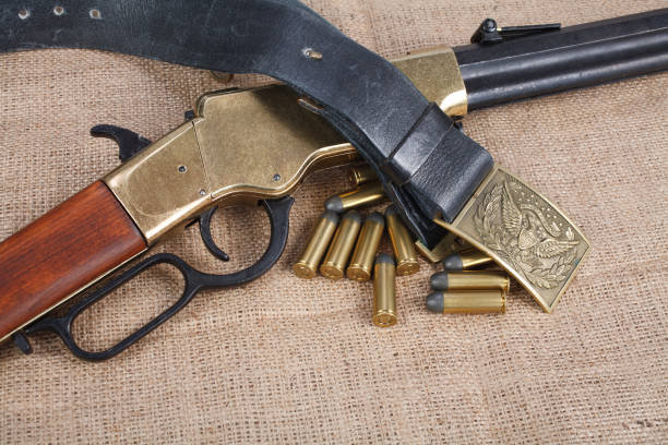 istock Civil War period repeating rifle 917214798