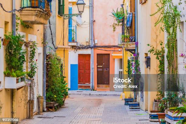 Colorful City Of Palma De Majorca Spain Stock Photo - Download Image Now - Palma - Majorca, Majorca, Spain