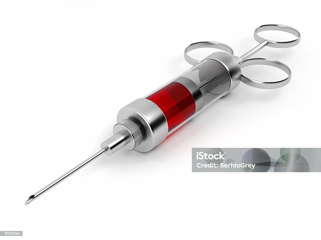 syringe  Color Image Stock Photo