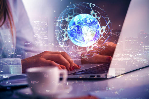 istock Global business and internet concept 917224422
