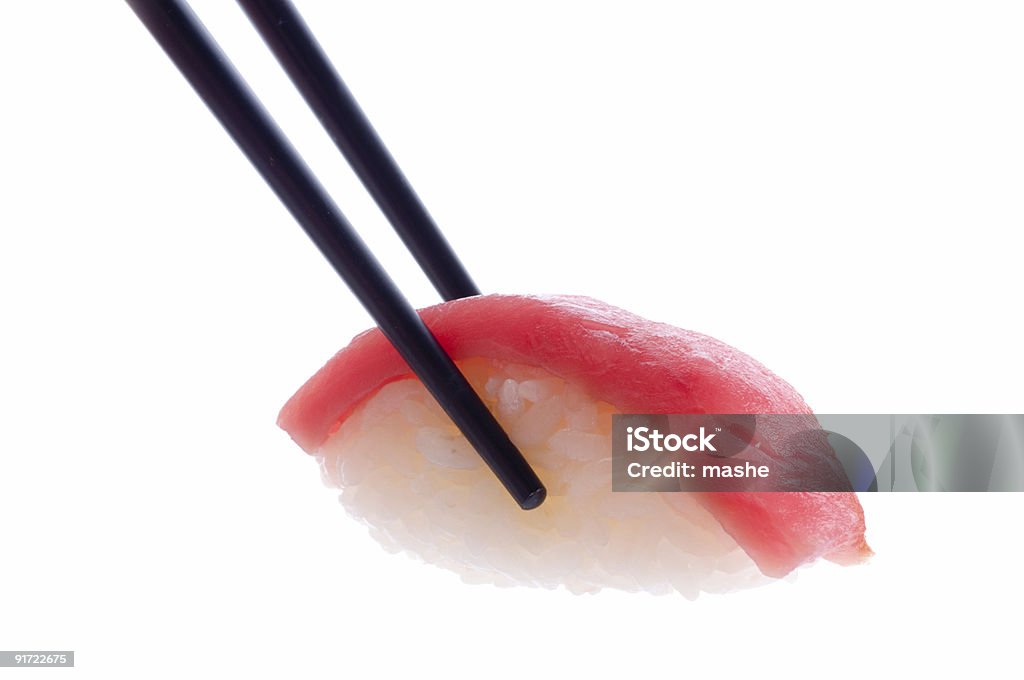 Sushi i pałeczki - Zbiór zdjęć royalty-free (Bez ludzi)