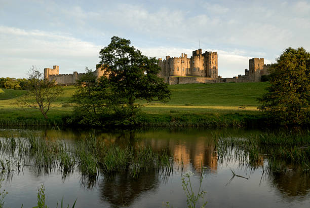 istock Alnwick Castle and the River Aln 91722703