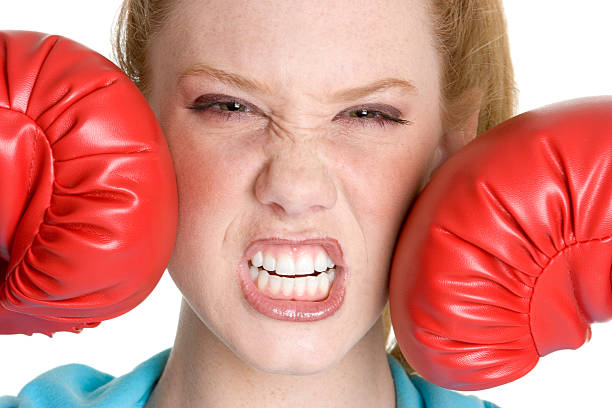 istock Boxing Gloves Woman 91722985