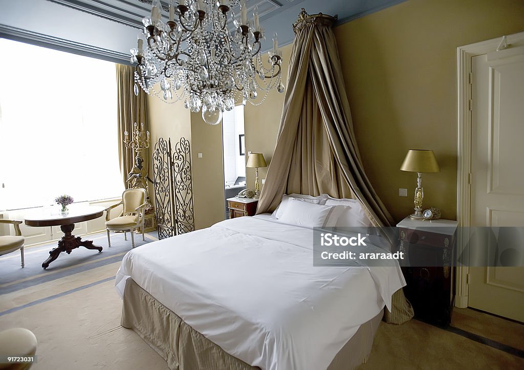 classic bedroom  Apartment Stock Photo