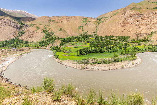 istock Nice view of Pamir in Tajikistan 917236948
