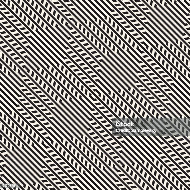 Vector Seamless Pattern Repeating Lattice Abstract Background Linear ...