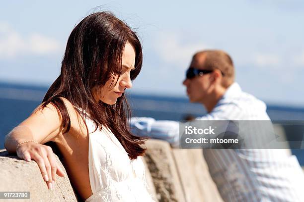 Man And Woman Conflict Stock Photo - Download Image Now - Couple - Relationship, Separation, Adult