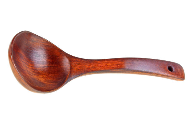istock Wooden spoon isolated on white background 917237802