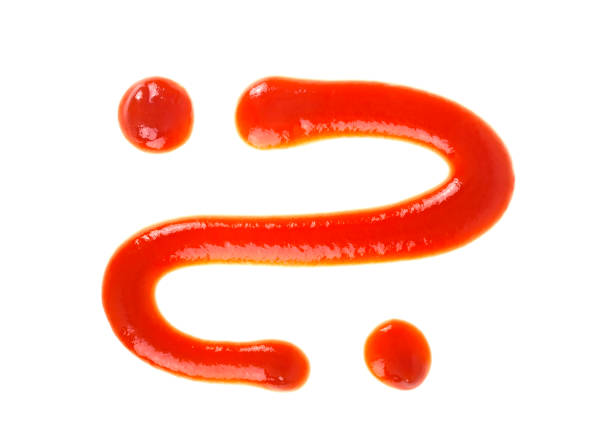 istock Tomato ketchup isolated on white background 917238076