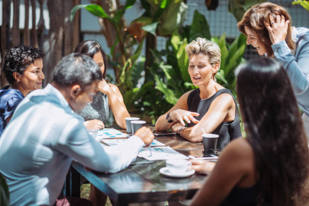 istock Female team leader in new business 917238496