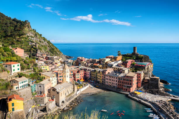 istock Vernazza, Cinque Terre (Italian Riviera, Liguria) amazing beautiful view 917239392