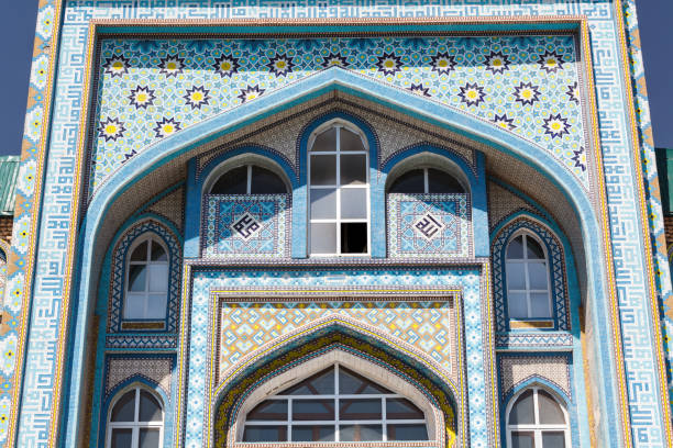 istock Beautiful Haji Yaqub Mosque in Dushanbe 917239940