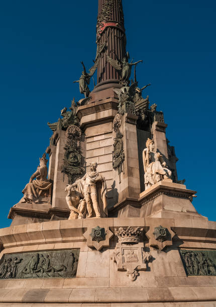 istock Christopher Columbus Column Statute in Barcelona, Spain 917250584