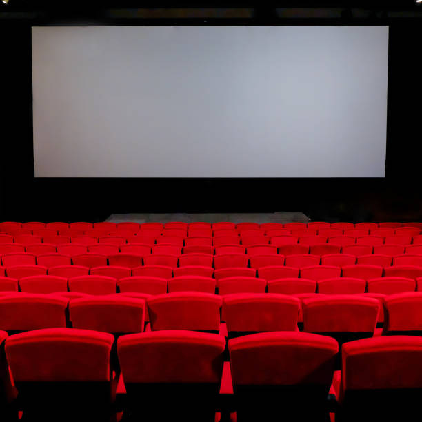 istock Empty red chair in the cinema  seats. 917262650