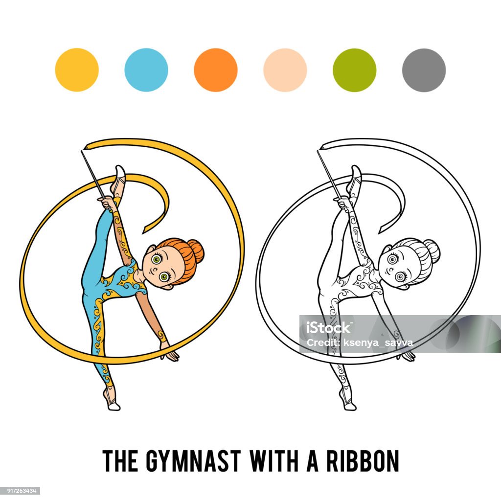 Ilustración de Libro Para Colorear El Gimnasta Con Una Cinta y más Vectores Libres de Derechos de Adulto - Adulto, Bailarina, Bailarín - iStock Ilustración de Libro Para Colorear El Gimnasta Con Una Cinta y más Vectores Libres de Derechos de Adulto - Adulto, Bailarina, Bailarín - iStock