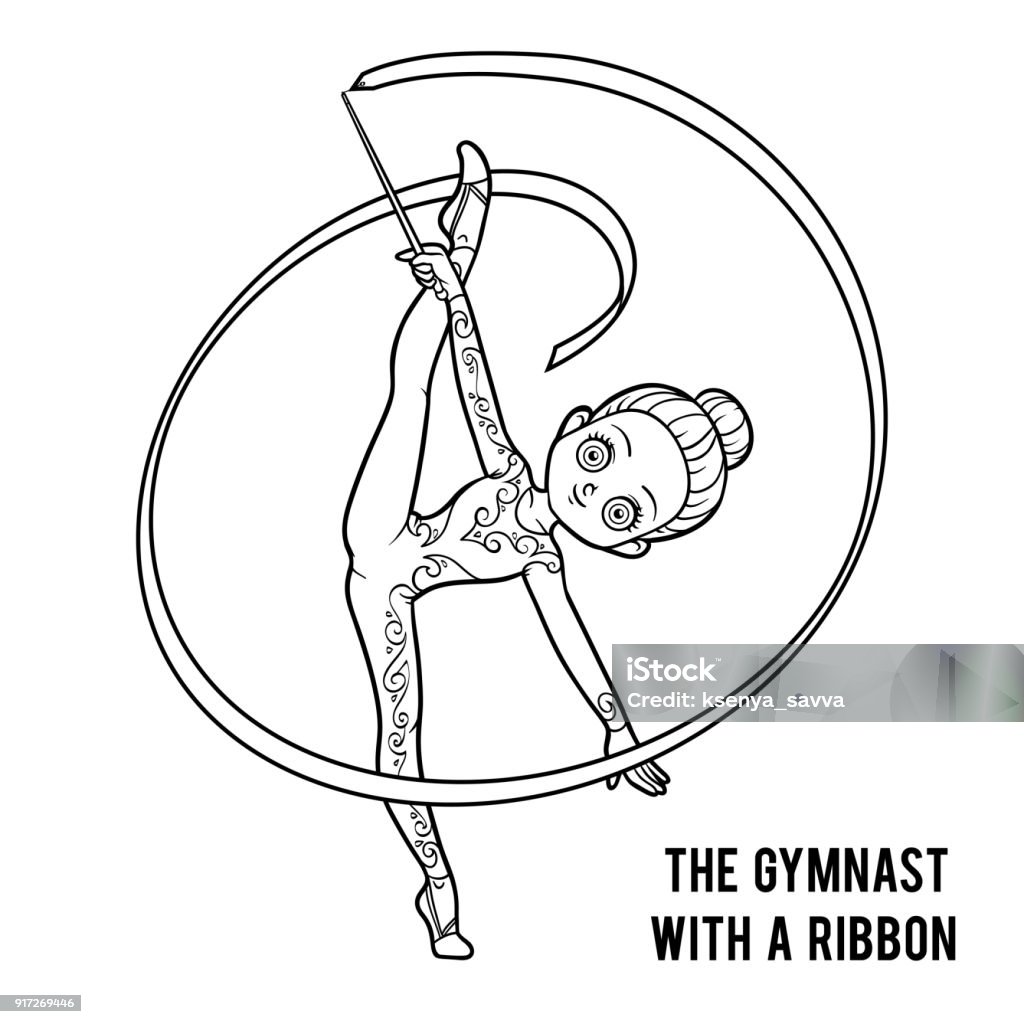 Ilustración de Libro Para Colorear El Gimnasta Con Una Cinta y más Vectores Libres de Derechos de Adulto - Adulto, Bailarina, Bailarín - iStock Ilustración de Libro Para Colorear El Gimnasta Con Una Cinta y más Vectores Libres de Derechos de Adulto - Adulto, Bailarina, Bailarín - iStock
