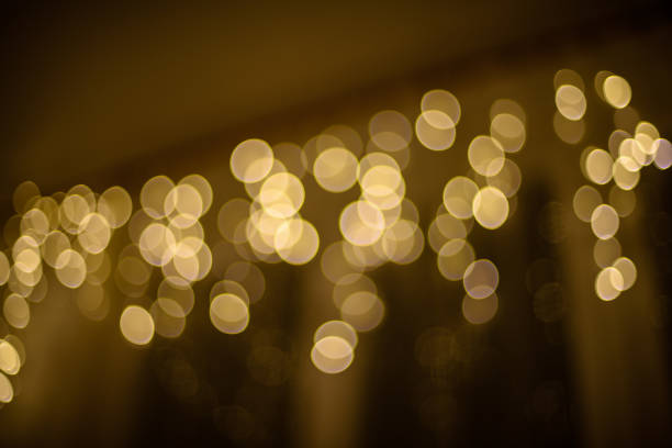 istock Abstract Festive background. Christmas and New Year feast bokeh background with copyspace. 917272574