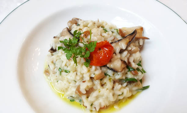 istock Plate of Risotto with Mushrooms 917276362