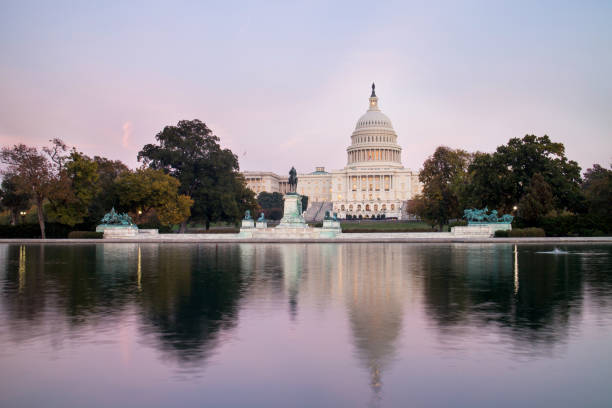 istock The United States Capitol Building, seen from reflection pool on dusk. 917277132
