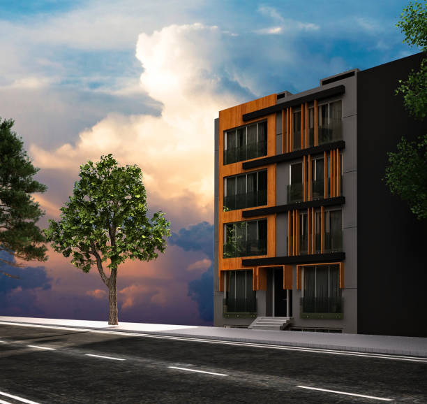 istock 3D Render of Building Exterior 917277146