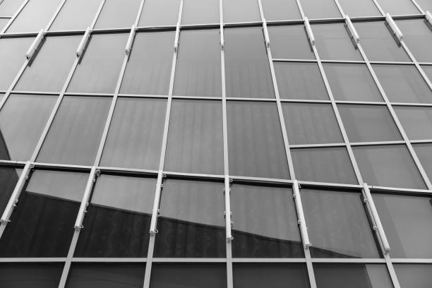 istock perspective view to rise skyscrapers pane 917279760