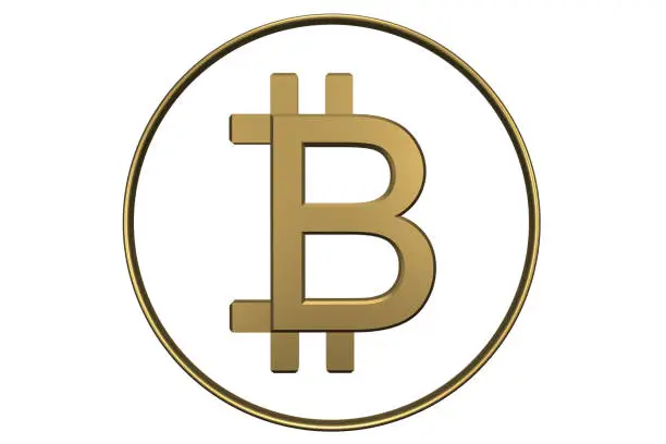 Photo of Golden Bitcoin icon