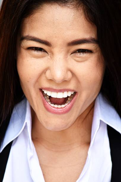istock Young Business Woman Laughing 917284610