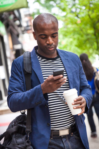 istock Young creative business man in New York 917288646