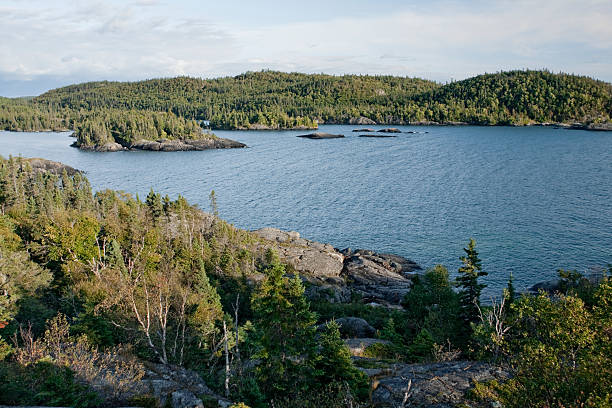 istock View of a small bay, Lake Superior 91729540