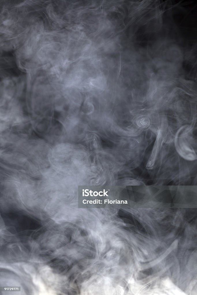 Blu Grigio fumo - Foto stock royalty-free di Fumo - Materia