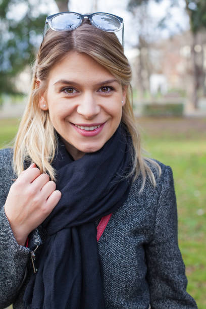 istock Gorgeous female protrait outdoor 917298188