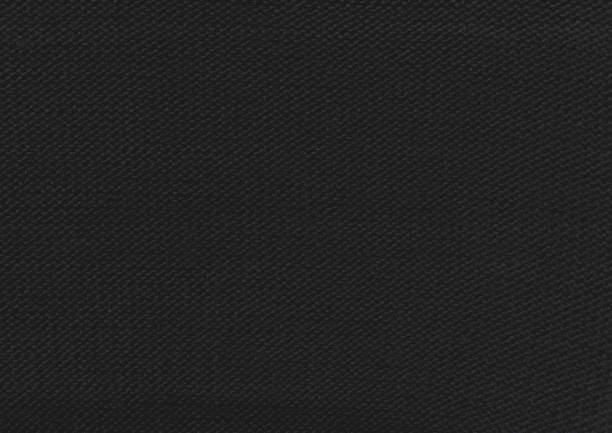 istock Warm black sweater made of wool. Black  fabric background. 917307488